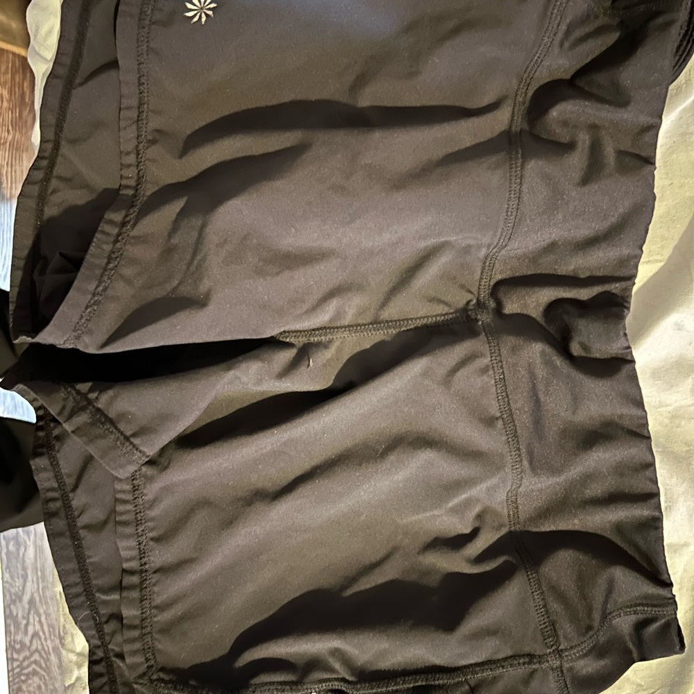 Black athleta shorts